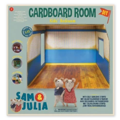 Dam Cardboard Room - Kid's Bedroom | The Mouse Mansion(Cardboard Room Bedroom)