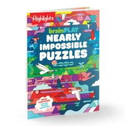 Penguin Random House Brainplay Nearly Impossible Puzzles | Highlights(Brainplay Nearly Impossible Puzzles Highlights) -Curious Bear Toys Store cffefdc645608044ee2056ffa10a927487186d6017bade387c776d73cebecdb2