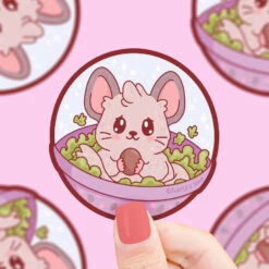 Chinchilla Capsule Prize Toy Vinyl Sticker | Turtle's Soup(Chinchilla Capsule Prize Toy Vinyl Sticker Turtles Soup)