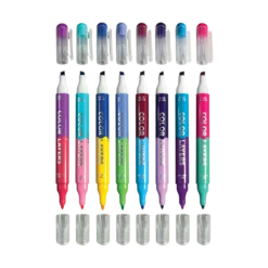 Color Layers Double Ended Layering Markers - Set Of 8 | OOLY(Color Layers Double Ended Layering Markers Ooly) -Curious Bear Toys Store colorlayers3