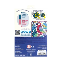 Color Layers Double Ended Layering Markers - Set Of 8 | OOLY(Color Layers Double Ended Layering Markers Ooly) -Curious Bear Toys Store colorlayers6