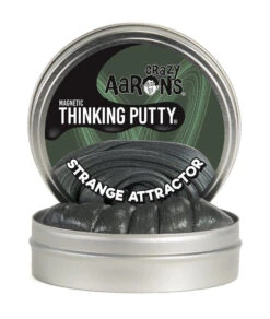 Magnetic Thinking Putty - Strange Attractor - Thinking Putty Tin 4" | Crazy Aaron's(Magnetic Thinking Putty Strange Attractor)