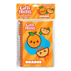 Cutie Fruities Sketch Pad W/Smencil - Orange | ScentCo(Cutie Fruities Sketch Pad W Smencil Orange Scentco)