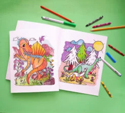 Color Craze Coloring Book - Dino World | Bright Stripes(Color Craze Coloring Book Dino World Bright Stripes) -Curious Bear Toys Store dinocolorcraze 900x 6ea817c4 f622 445e 9ea3 9633d45f3dbe