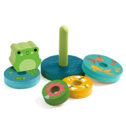 Puzz & Stack Rainbow Wooden Puzzle | DJECO(Puzz Stack Rainbow Wooden Puzzle Djeco) -Curious Bear Toys Store djeco 20
