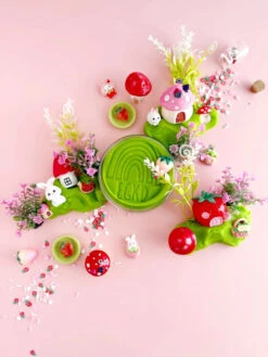 Bunny Berry Village KidDough Play Kit | Earth Grown KidDough(Bunny Berry Village Kiddough Play Kit Earthgrown Kiddough) -Curious Bear Toys Store e64f30c984c093633b998f668bac2565c2844a37461f46c2ee4601c59dc38ce2