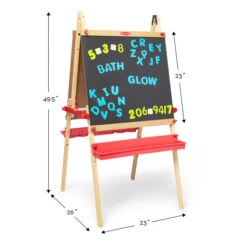 Deluxe Magnetic Standing Art Easel | Melissa & Doug - LOCAL PICK UP ONLY(Deluxe Magnetic Standing Art Easel Melissa Doug) -Curious Bear Toys Store e682a8dd7def716ac3ebb3579ae7f454c02a789b