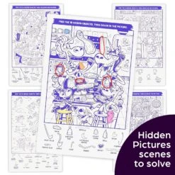 Penguin Random House Scratch-And-Play Unicorn Hidden Pictures | Highlights(Scratch And Play Unicorn Hidden Pictures Highlights) -Curious Bear Toys Store e96192fac03f5ec52532cc32f0be3e5e530a17fe2dc5519f744da631f21aeea4