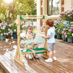 Outdoor Art Easel | Hape - LOCAL PICK UP ONLY(Outdoor Art Easel Hape Local Pick Up Only) -Curious Bear Toys Store easel3
