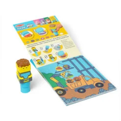 Sticker WOW!® Activity Pad & Sticker Stamper - Bulldozer | Melissa & Doug(Sticker Wow ® Activity Pad Sticker Stamper Bulldozer Melissa Doug) -Curious Bear Toys Store f3a056d6573255a789bc10554f27ccf22298e03c