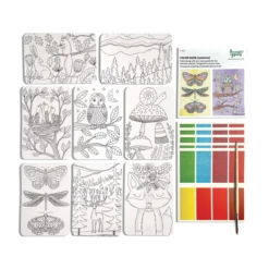 Scenic Hues D.I.Y. Watercolor Art Kit - Forest Adventure | OOLY(Scenic Hues D I Y Watercolor Art Kit Forest Adventure Ooly) -Curious Bear Toys Store forestadventure3