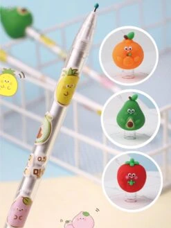 Fruit Buddies Gel Pen(Fruit Buddies Gel Pen) -Curious Bear Toys Store fruity 7