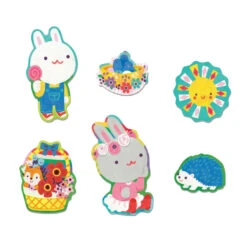 Chronicle Books Puzzle Floor With Shaped Pieces Garden Bunnies | Mudpuppy(Puzzle Floor With Shaped Pieces Garden Bunnies Mudpuppy) -Curious Bear Toys Store garden bunnies 25 piece floor puzzle with shaped pieces 9780735372443 459706 900x a1d4e11f 6448 45ab a683 823c89411345