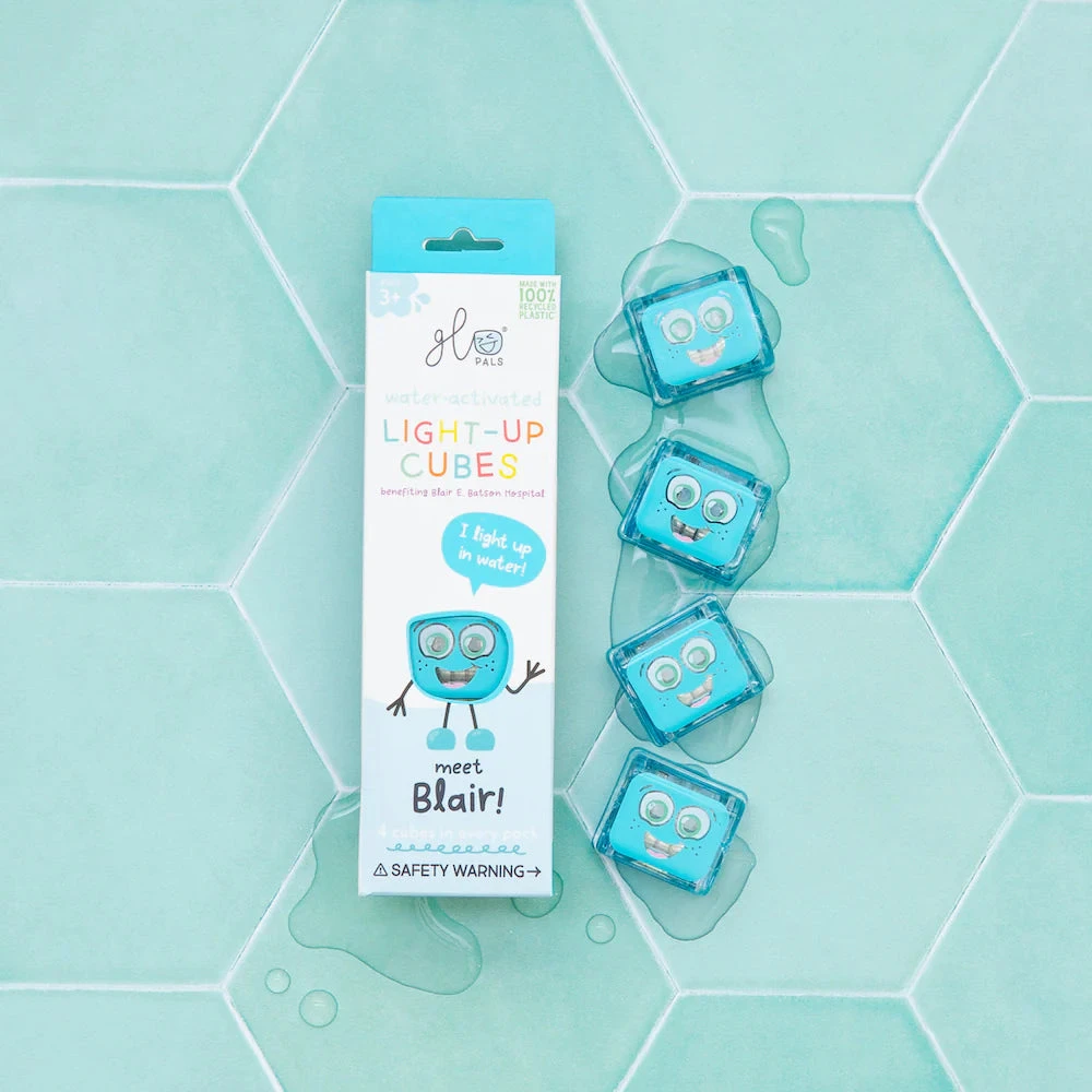 Blair Light Up Cubes - NEXT GEN | Glo Pals(Blue Glo Pals 4 Pack Blair Next Gen) 1 Blair Light Up Cubes - NEXT GEN | Glo Pals(Blue Glo Pals 4 Pack Blair Next Gen)
