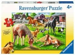 Ravensburger Happy Horses - 60 Pcs(Happy Horses 60 Pcs)