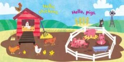 Indestructibles: Hello, Farm!(Indestructibles Hello Farm) -Curious Bear Toys Store hello farm4