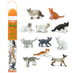 Domestic Cats TOOB | Safari LTD(Domestic Cats Toob Safari Ltd)