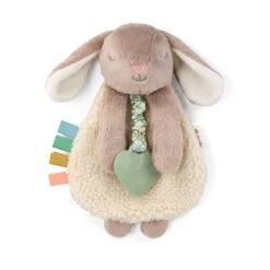Taupe Bunny Itzy Friends Lovey™ Plush | Itzy Ritzy(New Taupe Bunny Itzy Friends Lovey Plush)