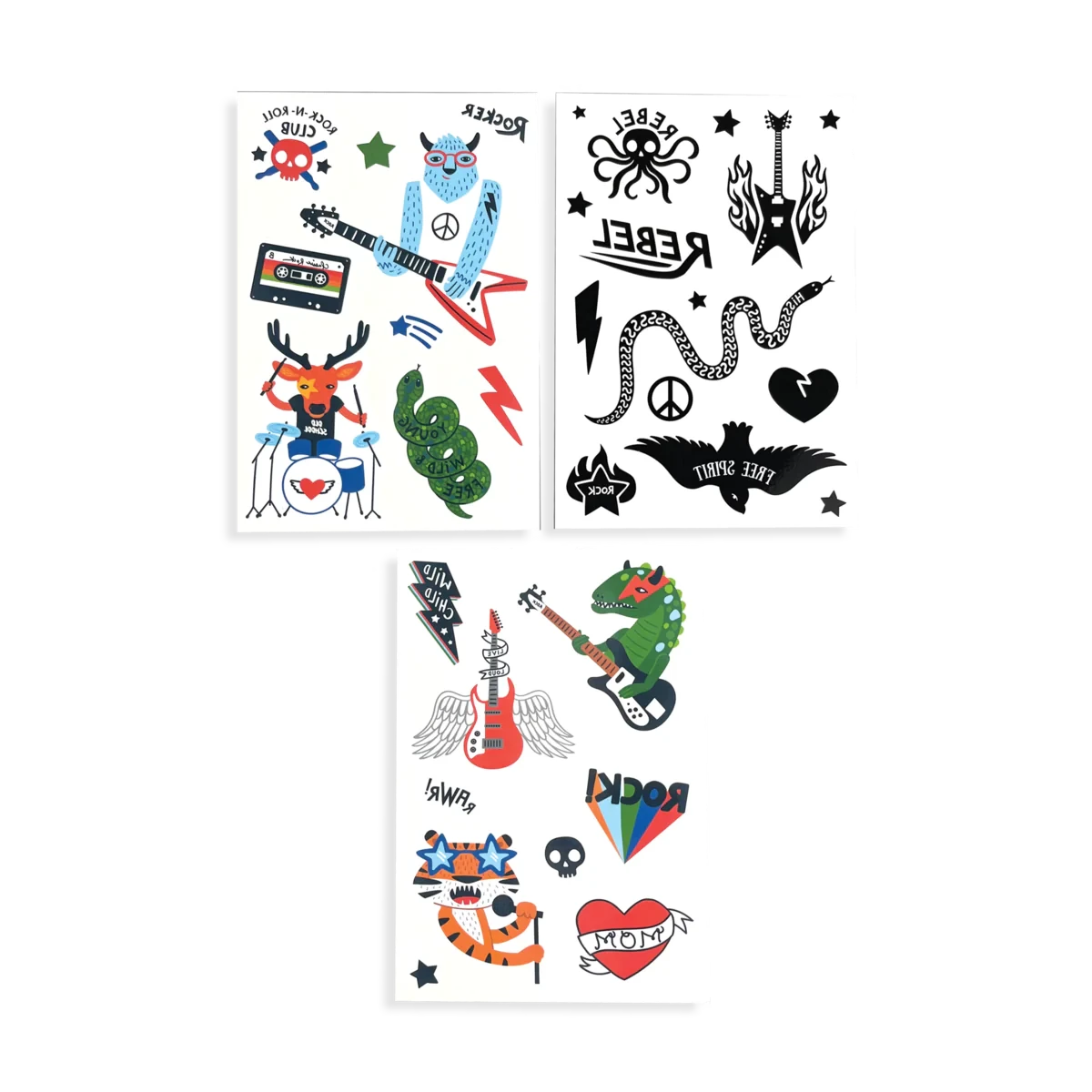 Mini Tattoos - I Wanna Rock | OOLY(Mini Tattoos I Wanna Rock Ooly) 2 Mini Tattoos - I Wanna Rock | OOLY(Mini Tattoos I Wanna Rock Ooly) - Image 2