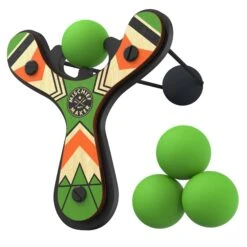 Mischief Maker® Slingshot | Mighty Fun(Mischief Maker® Slingshot Racing Mighty Fun) -Curious Bear Toys Store kids slingshot classic green hero 2048 dc98cd62 7997 43e9 9764 503322003c40