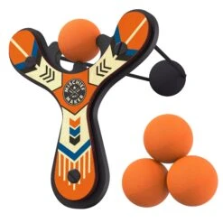 Mischief Maker® Slingshot | Mighty Fun(Mischief Maker® Slingshot Racing Mighty Fun) -Curious Bear Toys Store kids slingshot classic orange hero 2048 dedd7375 1142 4f16 a9f6 e4cb05260a2a