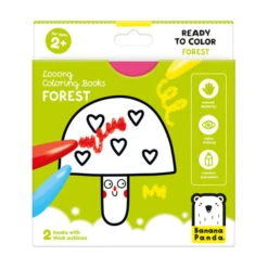 Looong Coloring Books | Banana Panda(Looong Coloring Books) -Curious Bear Toys Store long forest