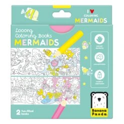 Looong Coloring Books | Banana Panda(Looong Coloring Books) -Curious Bear Toys Store long mermaids