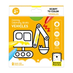 Looong Coloring Books | Banana Panda(Looong Coloring Books) -Curious Bear Toys Store long vehicles