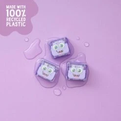 Lumi Light Up Cubes - NEXT GEN | Glo Pals(Purple Glo Pals 4 Pack Lumi Next Gen) -Curious Bear Toys Store lumi.glopals3