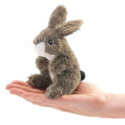 Mini Jack Rabbit Finger Puppet | Folkmanis(Mini Jack Rabbit Finger Puppet Folkmanis)