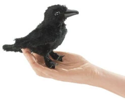 Mini Raven | Folkmanis(Mini Raven Folkmanis)