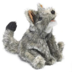 Small Coyote Hand Puppet | Folkmanis(Small Coyote Hand Puppet Folkmanis)