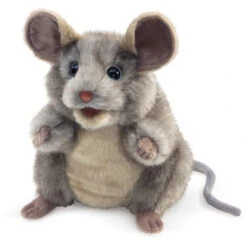 Gray Mouse Hand Puppet | Folkmanis(Gray Mouse Hand Puppet Folkmanis)