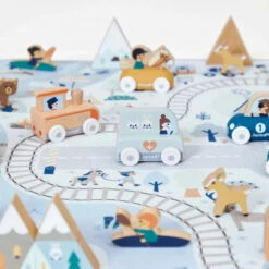 Curious Bear Toys Store -Curious Bear Toys Store mountain valley wooden veterinary truck cross roads 1