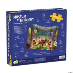 MindWare Museum At Midnight Seek And Find Glow Puzzle | Peaceable Kingdom(Museum At Midnight Seek And Find Glow Puzzle) -Curious Bear Toys Store museum at midnight seek and find glow puzzle pz35 a05