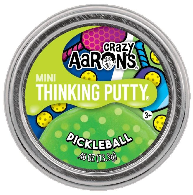 Mini Pickleball - 2" Thinking Putty Tin(Mini Pickleball 2 Thinking Putty Tin) 1 Mini Pickleball - 2" Thinking Putty Tin(Mini Pickleball 2 Thinking Putty Tin)