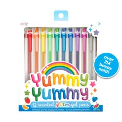 Yummy Yummy Scented Colored Glitter Gel Pens 2.0 | OOLY(Yummy Yummy Scented Colored Glitter Gel Pens 2 0)