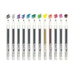 Ooly Very Berry Scented Gel Pens - Set Of 12(Very Berry Scented Gel Pens Set Of 12) -Curious Bear Toys Store ooly pen and pencils very berry scented gel pens set of 12 34082787295428