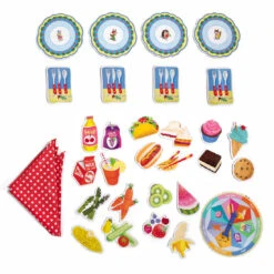 Spin To Play Picnic | EeBoo(Spin To Play Picnic Eeboo) -Curious Bear Toys Store picnic2