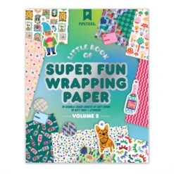 Fun & Festive Wrapping Paper Book | Pipsticks(Fun Festive Wrapping Paper Book)