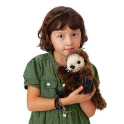 Otter, Baby Sea | Folkmanis(Otter Baby Sea Folkmanis) -Curious Bear Toys Store prd2 mn 000333