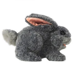 Gray Bunny Rabbit Hand Puppet | Folkmanis(Gray Bunny Rabbit Hand Puppet Folkmanis) -Curious Bear Toys Store prd2 mn 000571