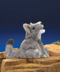 Small Coyote Hand Puppet | Folkmanis(Small Coyote Hand Puppet Folkmanis) -Curious Bear Toys Store prd3 mn 000583