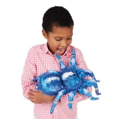 Tarantula, Blue | Folkmanis(Tarantula Blue Folkmanis) -Curious Bear Toys Store prd3 mn 000653
