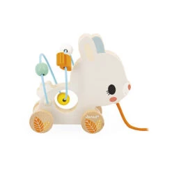 Animal Baby Looping Pull Toy | Janod(Animal Baby Looping Pull Toy Janod) -Curious Bear Toys Store pure animal baby looping 5