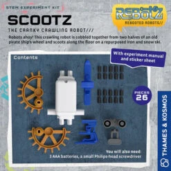 ReBotz: Scootz - The Cranky Crawling Robot | Thames & Kosmos(Rebotz Scootz The Cranky Crawling Robot) -Curious Bear Toys Store scootz2