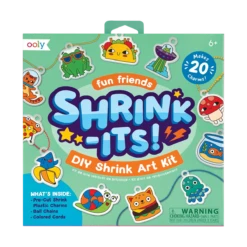 Shrink-Its! D.I.Y. Shrink Art Kit - Fun Friends | OOLY(Shrink Its D I Y Shrink Art Kit Fun Friends Ooly)