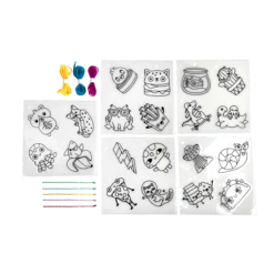 Shrink-Its! D.I.Y. Shrink Art Kit - Fun Friends | OOLY(Shrink Its D I Y Shrink Art Kit Fun Friends Ooly) -Curious Bear Toys Store shrinkitsfunfriends3