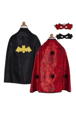 Reversible Spider/Bat Cape | Great Pretenders(Reversible Unicorn Dragon Cape 1)