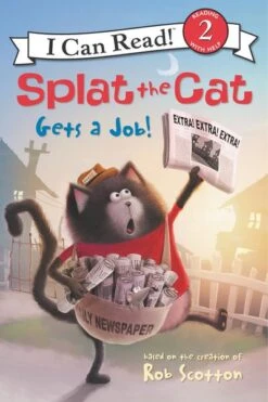 Harper Collins Splat The Cat Gets A Job!(Splat The Cat Gets A Job)
